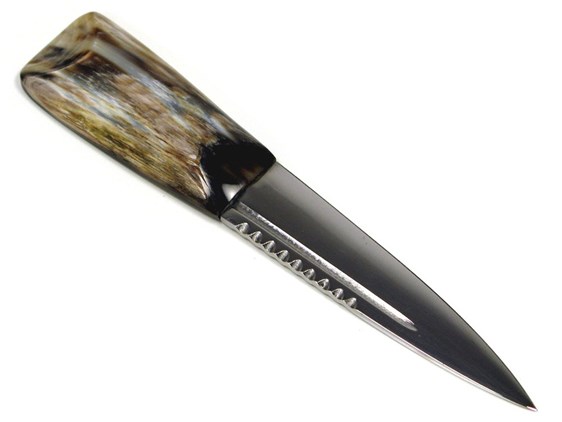 Sgian Dubh - Horn Handle