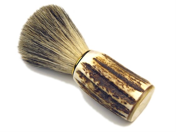 Super Badger Bristle & Stag Antler Shaving Brush Super Badger Bristle & Stag Antler Shaving Brush