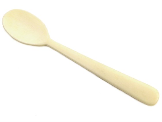 Egg Spoon - Bone