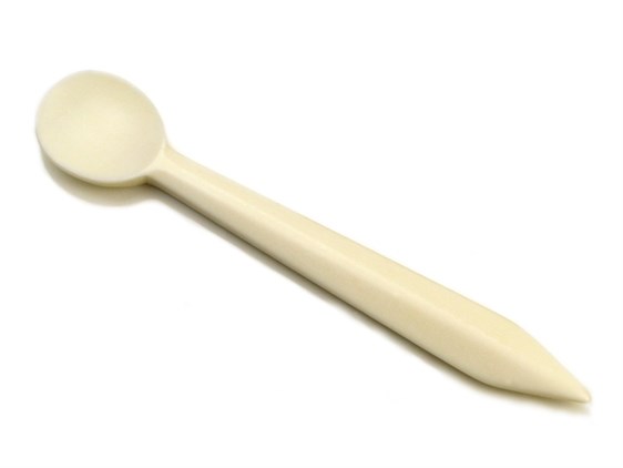 Mustard Spoon - Bone Mustard Spoon - Bone