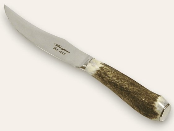 Steak Knife - Stag Antler Steak Knife - Stag Antler