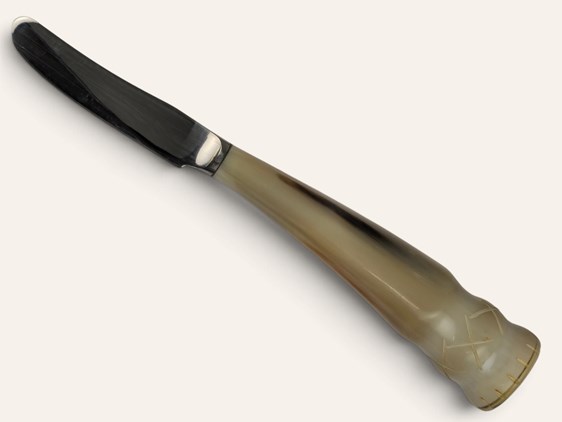 Dinky Knife - Cow Horn - Thistle End