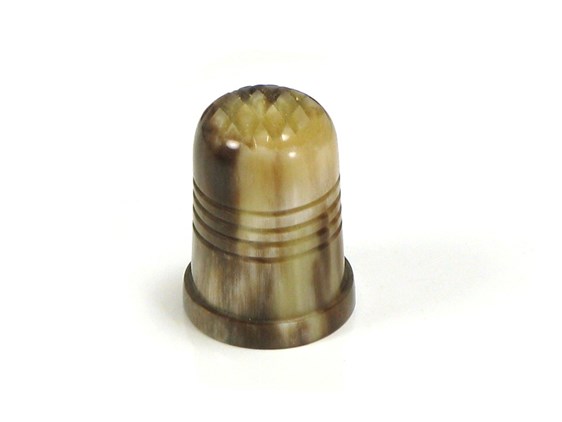 Thimble - Cow Horn