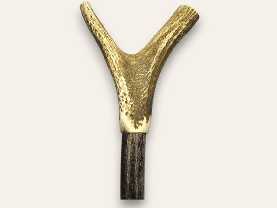 Y Shaped Thumb Stag Antler Walking Stick