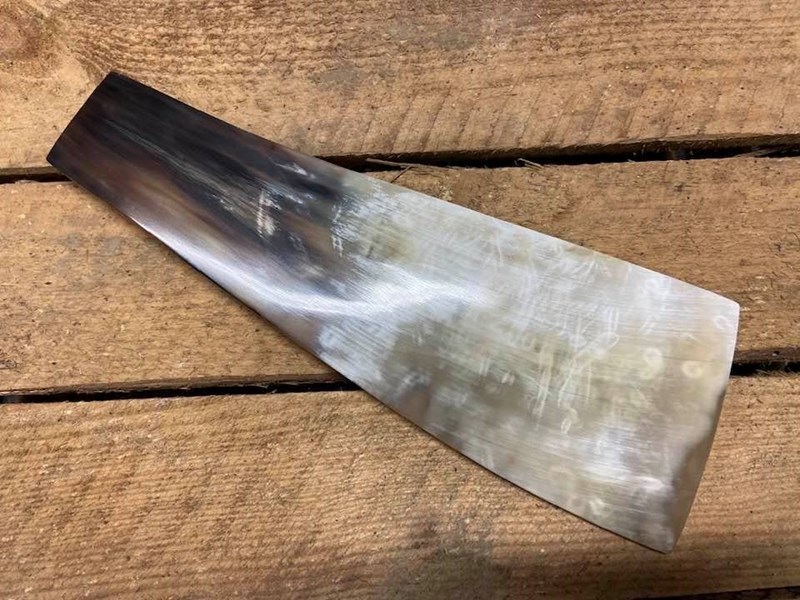 Flat Horn Plate - Single Thickness - Polished Both Sides Flat Horn Plate - Single Thickness - Polished Both Sides