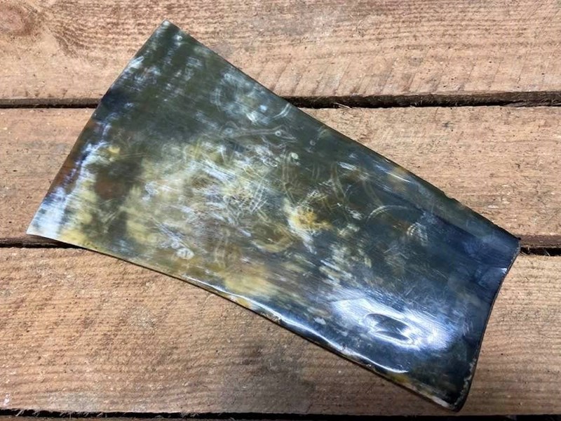 Flat Horn Plate - Single Thickness - Polished One Side Flat Horn Plate - Single Thickness - Polished One Side