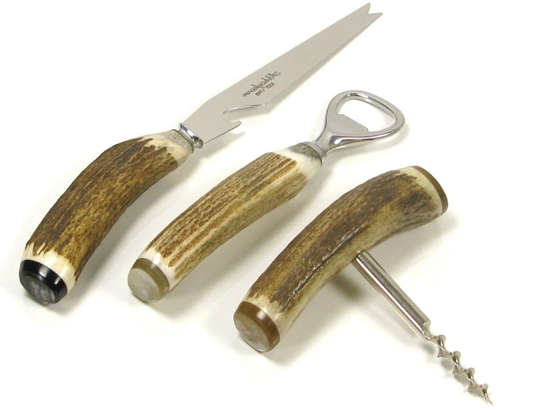 Bar Set - Stag Antler - Three Piece