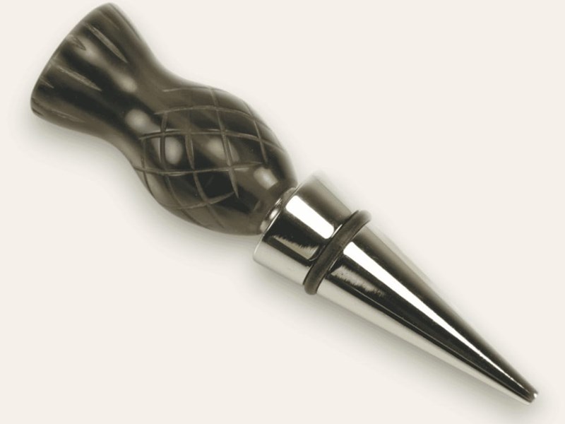 Bottle Stopper - Cow Horn - Thistle End Bottle Stopper - Cow Horn - Thistle End