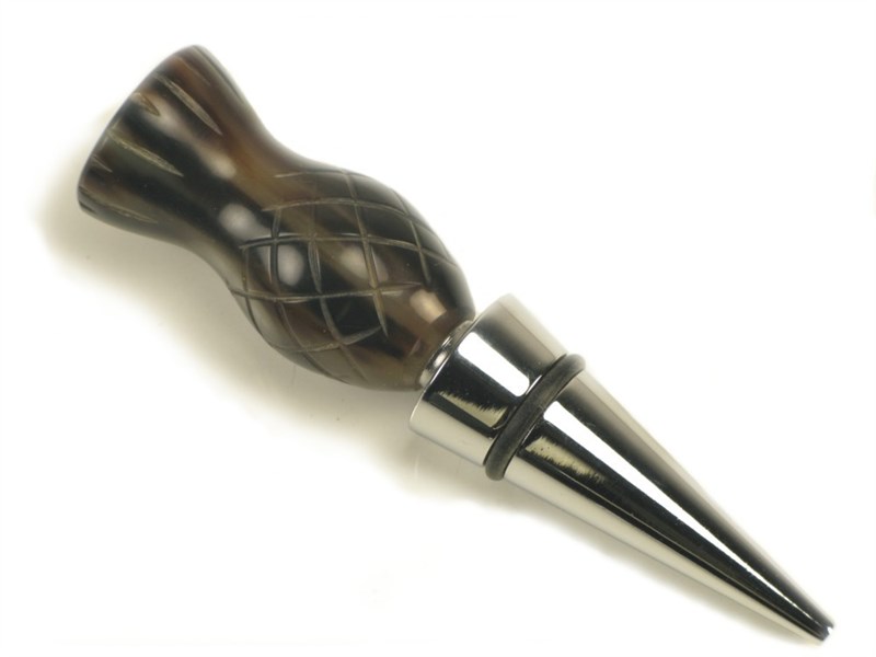 Bottle Stopper - Cow Horn - Thistle End Bottle Stopper - Cow Horn - Thistle End