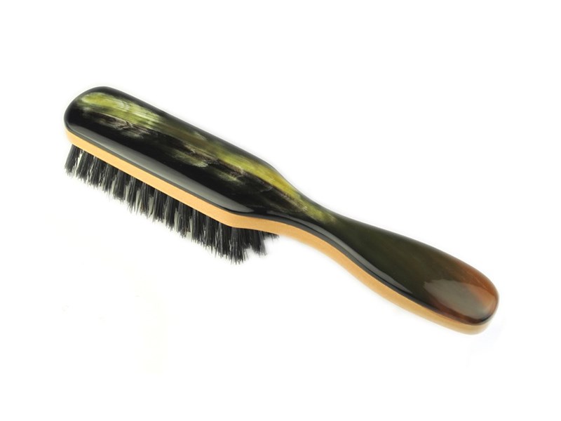 Pearwood & Horn Four Rows Pocket Brush Pearwood & Horn Four Rows Pocket Brush