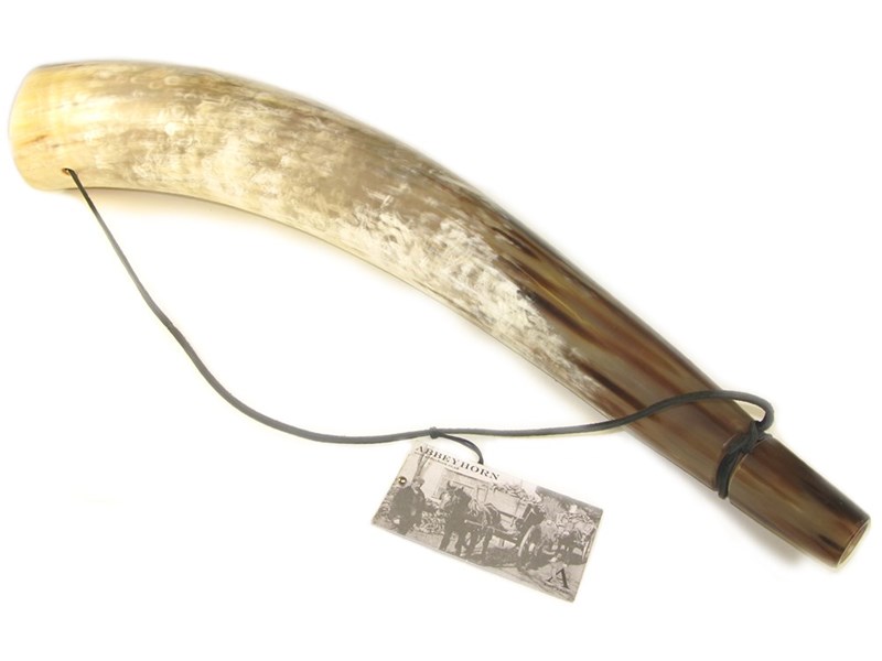Cow Horn Bugle - Large - Polished Cow Horn Bugle - Large - Polished