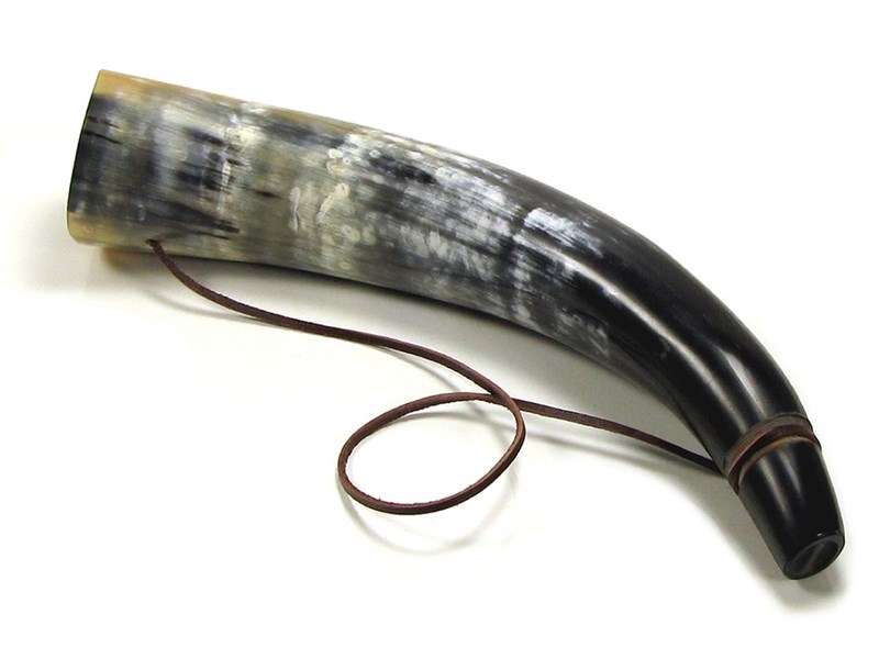 Cow Horn Bugle - Medium - Polished Cow Horn Bugle - Medium - Polished