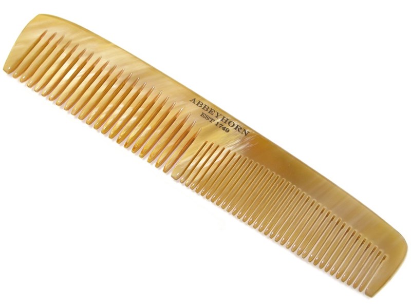 6 1/2" Cow Horn Comb - C9 6 1/2" Cow Horn Comb - C9