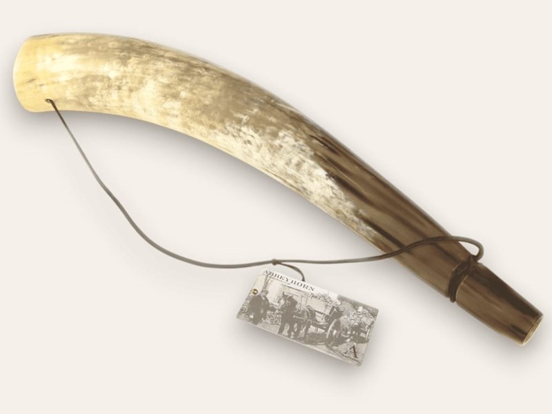 Cow Horn Bugle - Large - Polished Cow Horn Bugle - Large - Polished