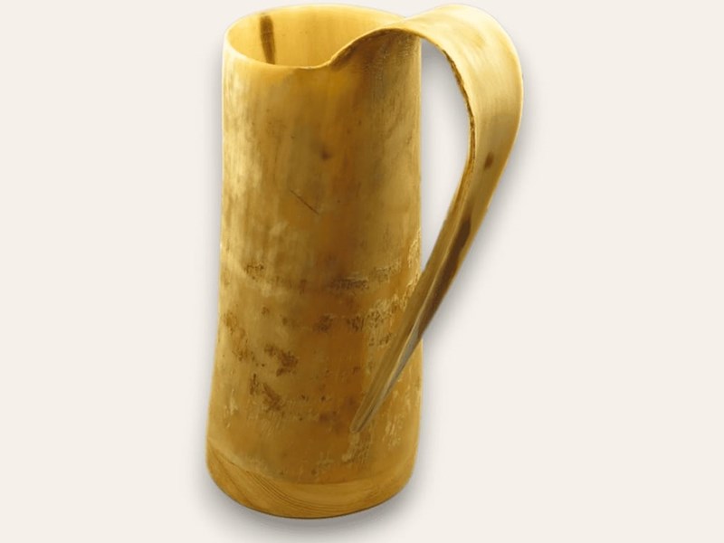 Cow Horn Viking Mug - Rough - 1/2 Pint Cow Horn Viking Mug - Rough - 1/2 Pint