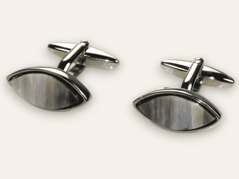 Cufflinks - Marquis - Cow Horn Cufflinks - Marquis - Cow Horn
