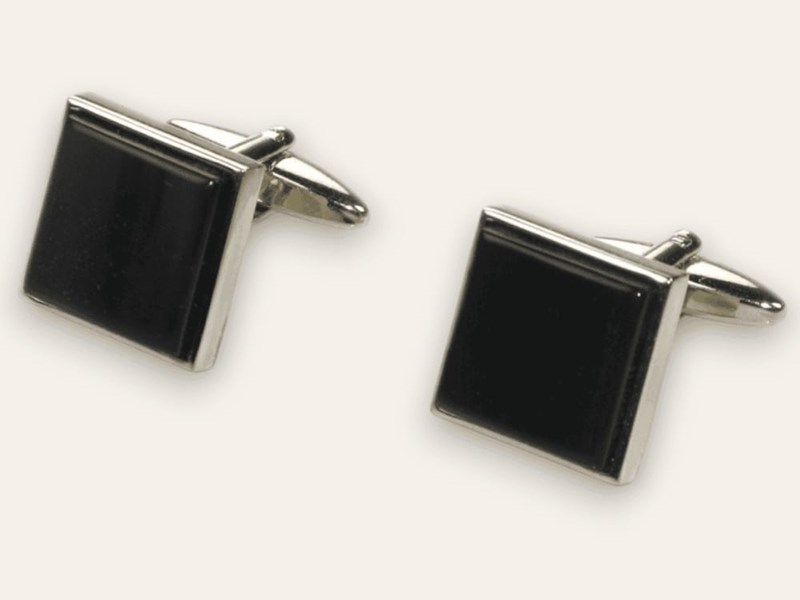 Cufflinks - Square - Cow Horn Cufflinks - Square - Cow Horn