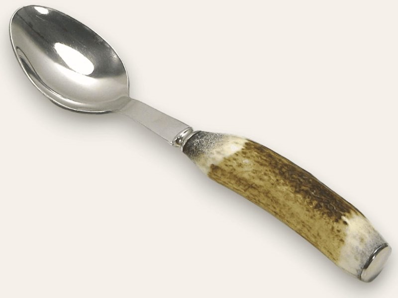 Dessert Spoon - Stag Antler