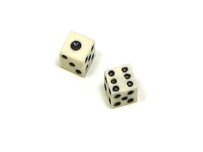 Pair of Bone Dice