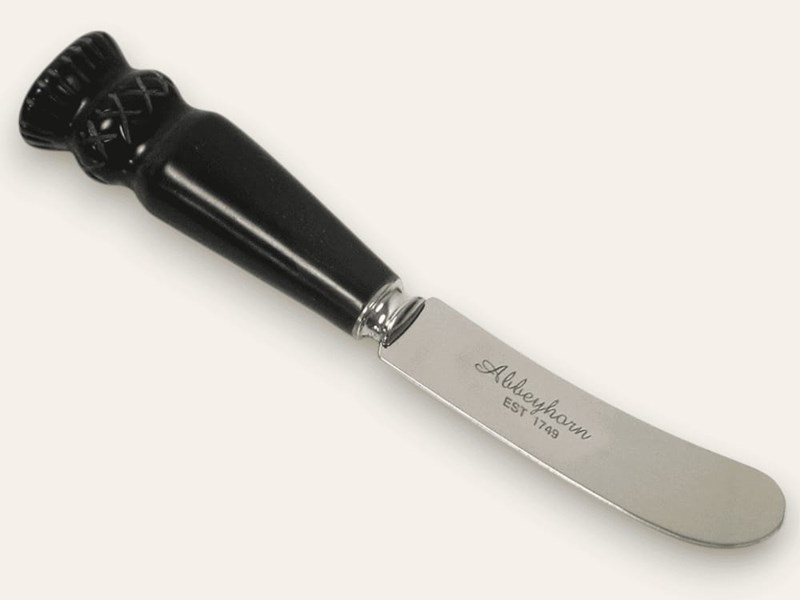 Dinky Knife - Cow Horn - Thistle End Dinky Knife - Cow Horn - Thistle End