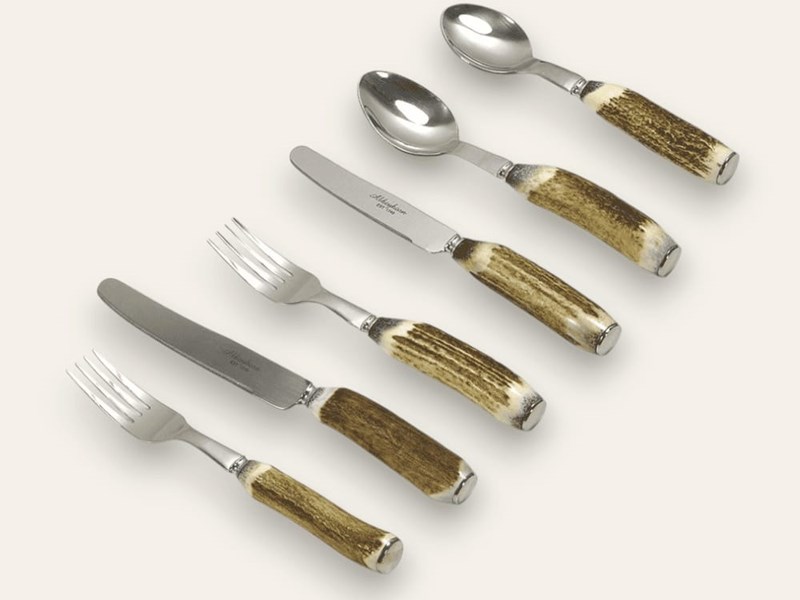 Dinner Set - Stag Antler - 6 Piece Dinner Set - Stag Antler - 6 Piece