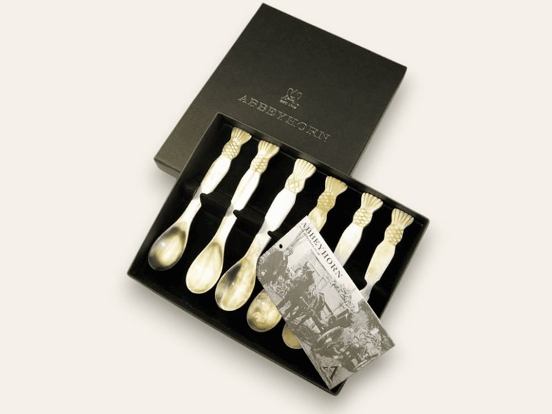 Egg Spoon - Thistle End - Box of Six Egg Spoon - Thistle End - Box of Six