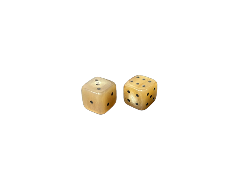 Pair of Horn Dice | DIH Pair of Horn Dice | DIH