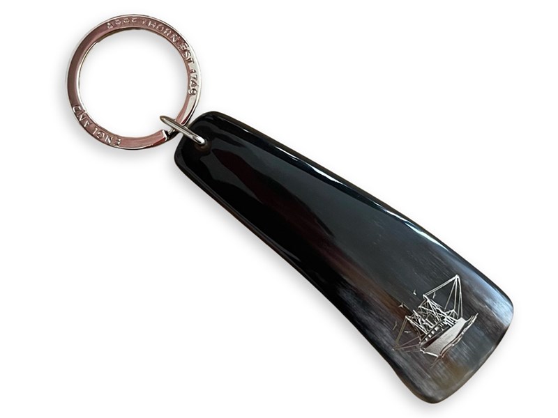 Keyring - Oxhorn - Fishing Boat