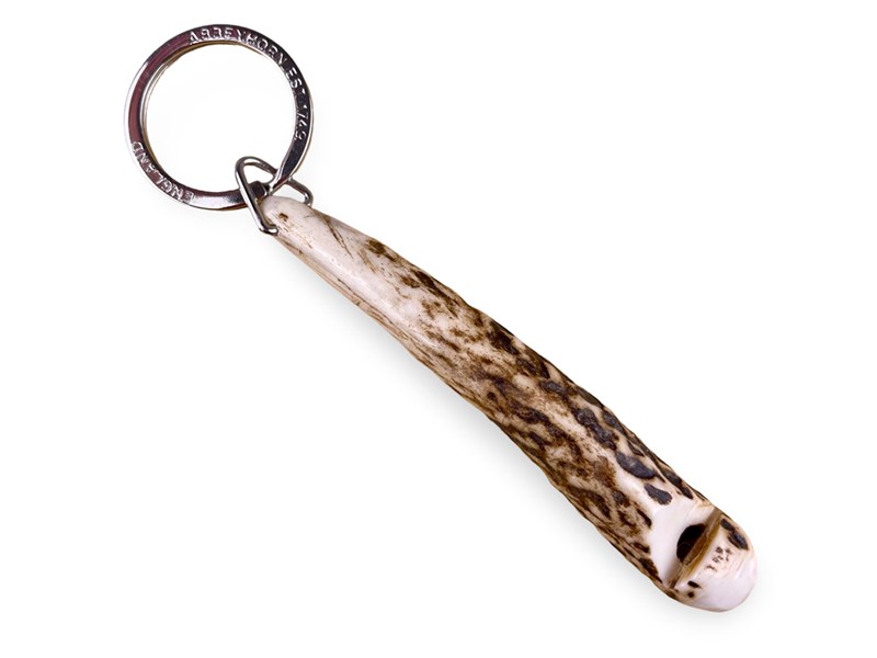 Keyring - Stag Antler - Whistle Keyring - Stag Antler - Whistle
