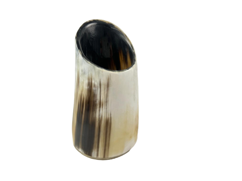 Horn Pen Cup - Polished - 130mm