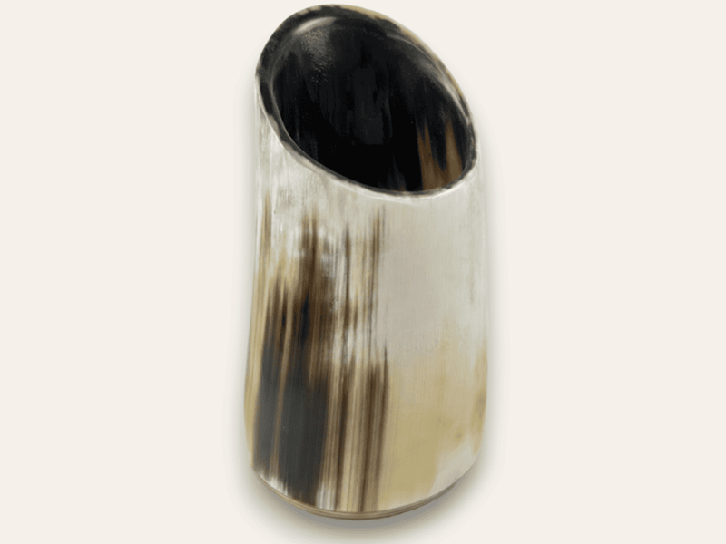 Horn Pen Cup - Polished - 130mm Horn Pen Cup - Polished - 130mm