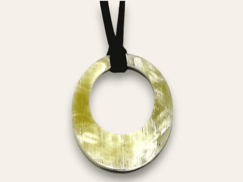 Oval Horn Pendant Oval Horn Pendant