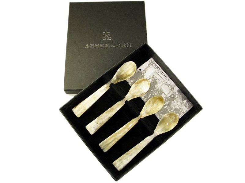 Egg Spoon - Square End - Box of Four Egg Spoon - Square End - Box of Four
