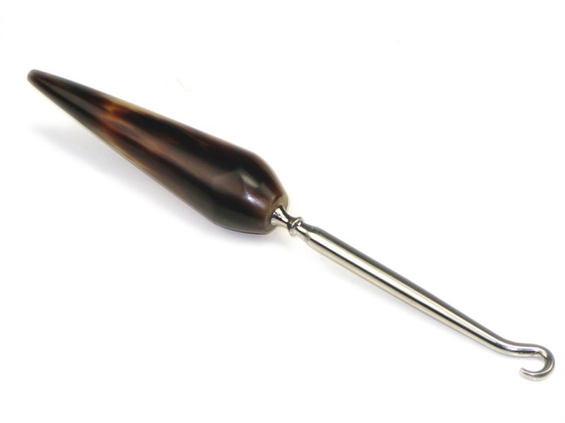 Button Hook - Cow Horn Button Hook - Cow Horn