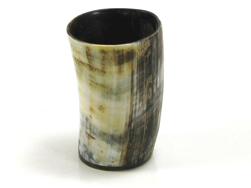 Horn Beaker - Rough - 120mm Horn Beaker - Rough - 120mm