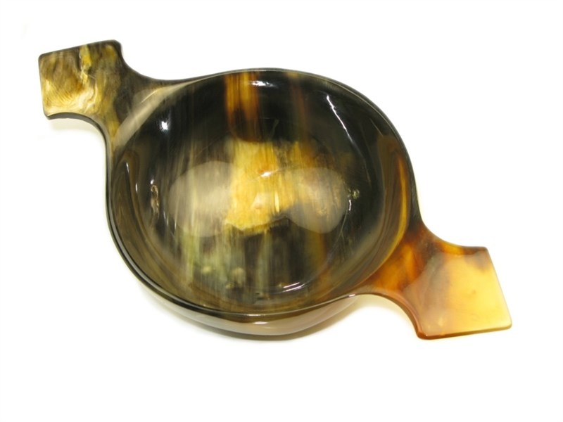 Cow Horn Quaich - Large - 230mm Cow Horn Quaich - Large - 230mm