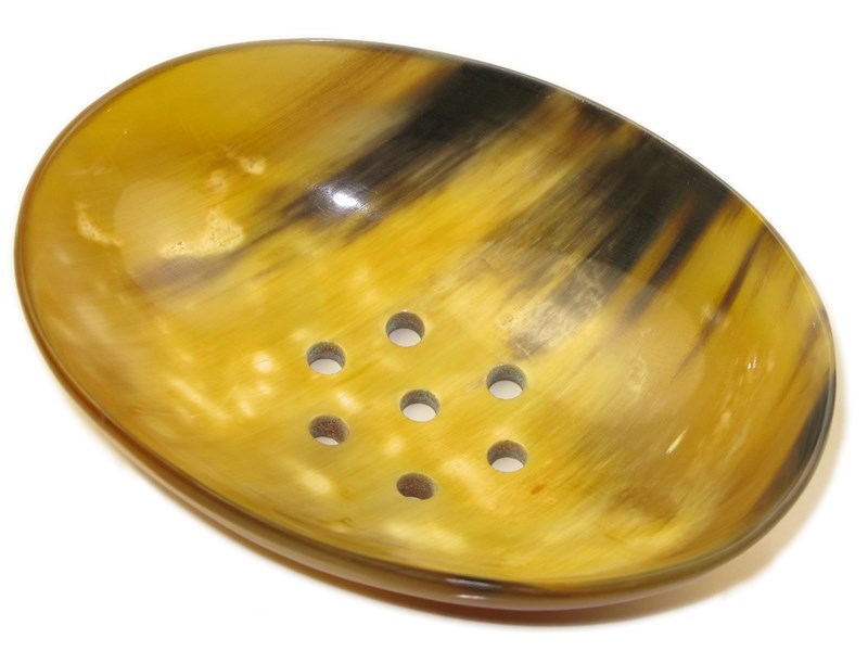 Soap Dish - Oval with Holes