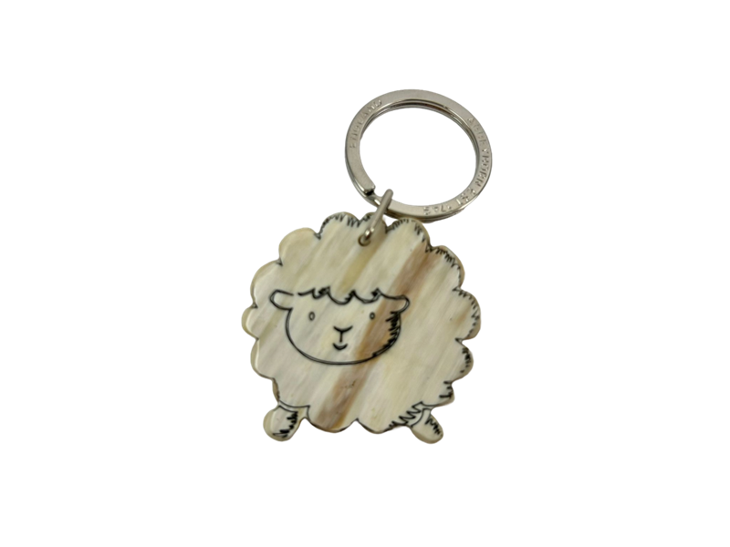 Keyring - Oxhorn - Fluffy Sheep Keyring - Oxhorn - Fluffy Sheep