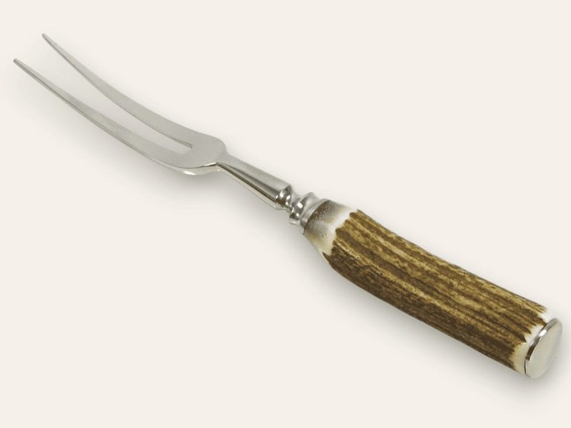 Stag Antler Handle Carver Fork