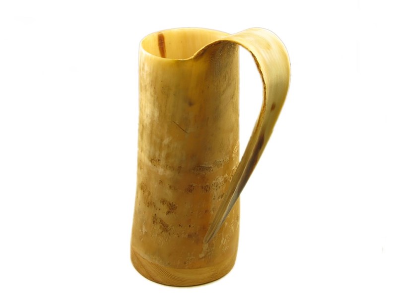 Cow Horn Viking Mug - Rough - 1/2 Pint