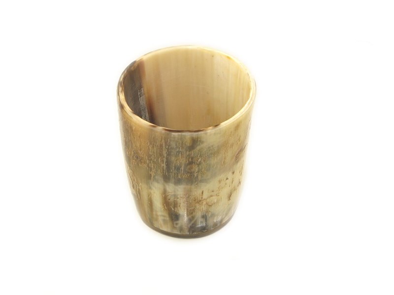 Horn Whisky Tot - Rough - 70mm