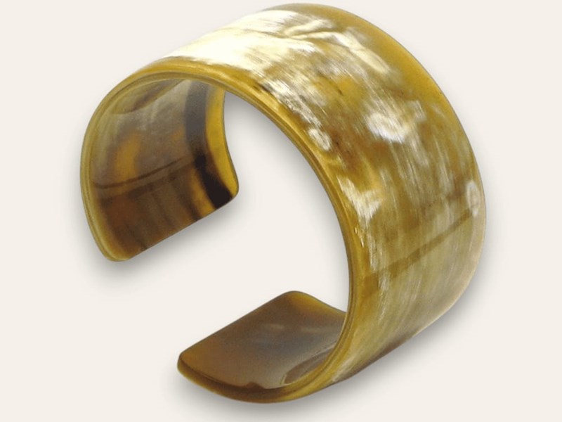 Wide Cuff Horn Bangle Wide Cuff Horn Bangle