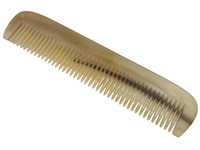 6 1/2" Cow Horn Single Toothed Comb - C23