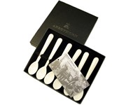 Egg Spoon - Bone - Box of Six