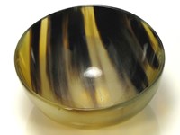 Polished Cow Horn Bowl - Small - 100mm