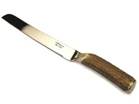 Stag Antler Handle Bread Knife