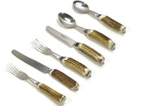 Dinner Set - Stag Antler - 6 Piece