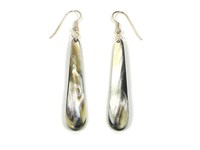 Tear Drop Horn Earrings