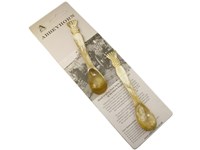 Egg Spoon - Thistle End - Two Carded