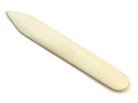 Pointed Folder 6" - Bone